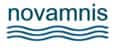 Novamnis logo with waves