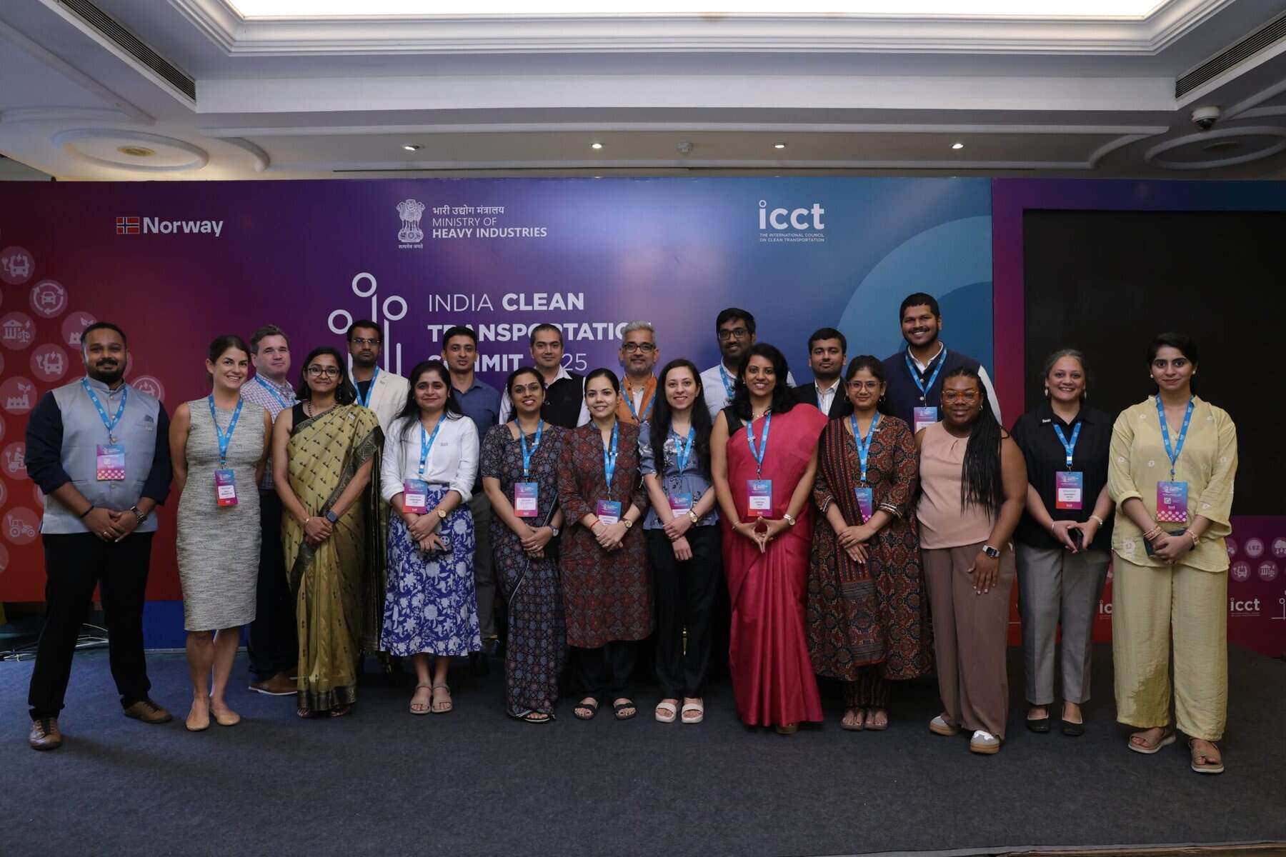 Group at India Clean Transportation Summit 2025