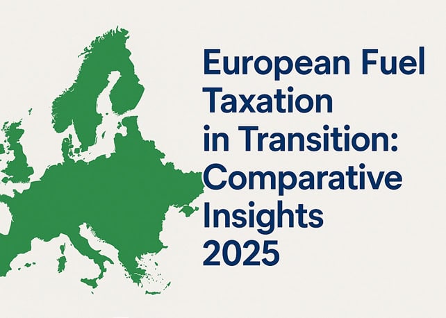 European fuel taxation insights 2025 map